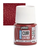 PEBEO SETACOLOR LEATHER 45ML DEEP RED