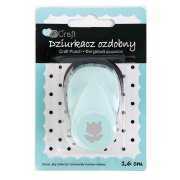 DP CRAFT DZIURKACZ OZDOBNY 1,6 CM - KWIATEK 037