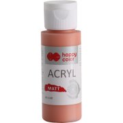 HAPPY COLOR ACRYL MAT 60 ML PRZYPALONA POMARAŃCZA