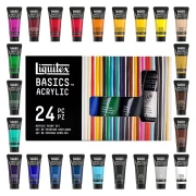 Liquitex Basics Acylic colour set 24x22 ml.