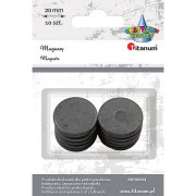 Magnesy - śr. 2 cm, 10 sztuk