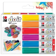 MARABU Do It Matt Craft Marker Set 6