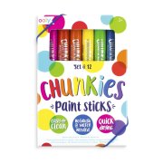 OOLY CHUNKIES PAINT STICKS FARBA W KREDCE 12 SZT