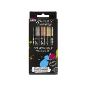 PEBEO 4ARTIST MARKER SET 5X4MM METAL