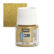 PEBEO SETACOLOR LEATHER 45ML METAL GOLD