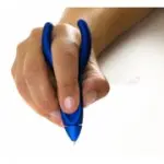 Pen Again - ergonomiczny długopis - srebrny