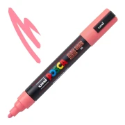 POSCA PC-5M KOŃĆ. OKRĄGŁA 1,8-2,5 MM - CORAL PINK